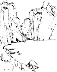 france, coloring page, architecture, church, sketch, building, drawing, vector, illustration, city, old, paris, art, house, cathedral, tower, europe, vintage, castle, design, travel, landmark, london,