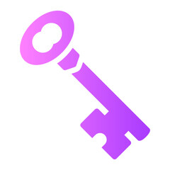 key gradient icon