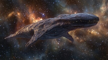 The interstellar journey of the cosmic whale