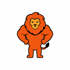 cartoon lion cartoon