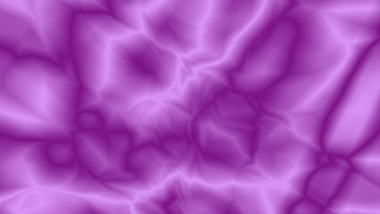 The vibrant purple background showcases flowing and textured patterns, creating a dynamic visual experience. The interplay of light and shadow adds depth to the scene