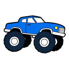 toy car isolated on white background