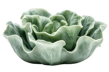 Obraz premium Fresh bok choy vegetable isolated on transparent background