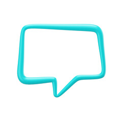 Fototapeta premium Scribble Elements 3D Illustration Asset