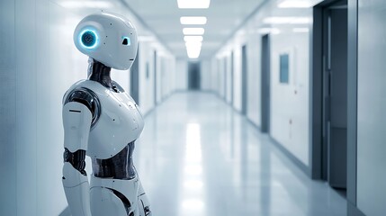 3d render of a robot