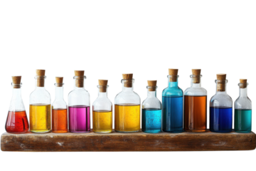 Wooden breadboard for slicing isolated on transparent background