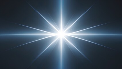Fototapeta premium Lens Flare and Sun Flare on a black background, design of an object.