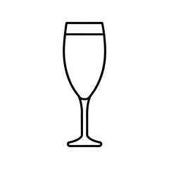 glass of champagne