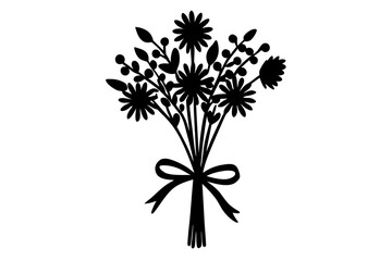 vector illustration of flowers