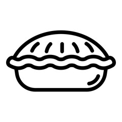 pie vector icon for apps and websites