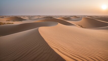 Sand texture at sunrise, vertically oriented
