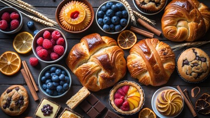 Pastry and confectionery delights