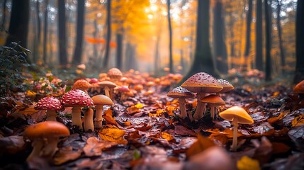 autumn in the forest