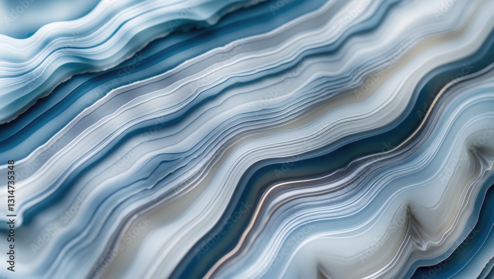Aufkleber banded agate crystal cross section as a stunning background. natural light translucent crystal surfa