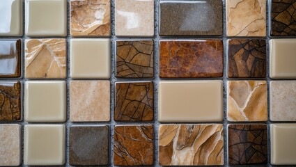 mosaic surface pattern