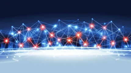 Digital connectivity event virtual space graphic visualization technology environment abstract viewpoint network concept