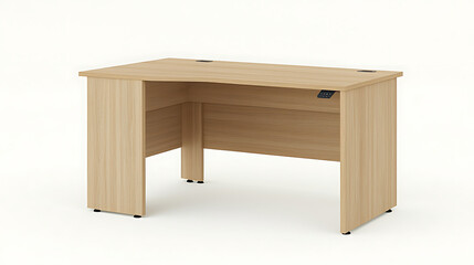 Fototapeta premium A wooden desk with a corner and a black hole