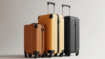 Luggage designed with modular compartments, durable finishes, and a clean, modern profile