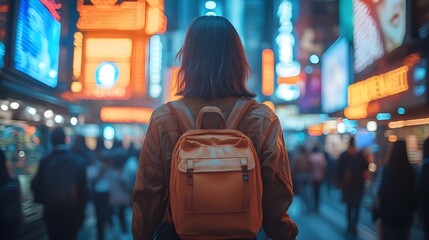 Naklejka premium Smiling people in the city, from subway to airport, show diverse faces of urban life