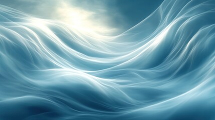 Fototapeta premium Abstract ethereal waves