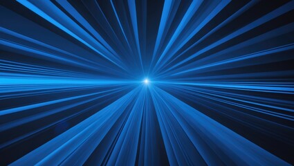 Fototapeta premium Abstract background featuring blue light rays.