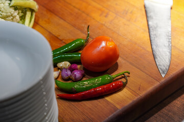 Traditional Indonesian dish, captured on March 12, 2025. A flavorful combination of rich spices and fresh ingredients, showcasing Indonesia’s authentic culinary heritage