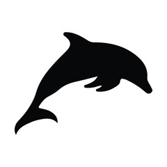 Fototapeta premium dolphin silhouette