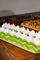 Traditional Ramadan cookies, captured on March 12, 2025. Sweet and delicate treats, perfect for celebrating the holy month with rich flavors and festive charm