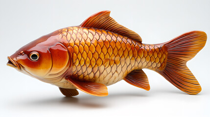 Exquisite Carp Ceramic Ornament