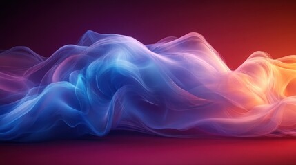 Obraz premium Abstract swirling colors (1)