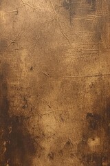 Obraz premium Distressed brown texture with cracks and scratches creating an abstract weathered background for artistic design and vintage appeal