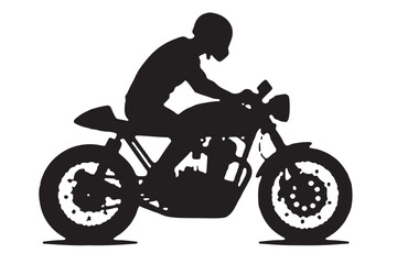 "Enigmatic Ride: Bike Silhouette Artistry"
