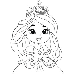 black and white line princess all variant activity. playing football, picking apples, playing music tools, playing badminton. worksheet coloring page