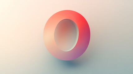 Minimalist custom greeting with soft gradients, bold numbers, and a simple personalized touch