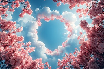 Cherry Blossom Heaven: Cloud Frame.