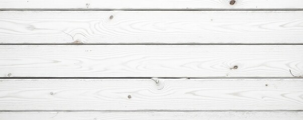 Naklejka premium Antique white wood boards with cracks and knots, vintage, aged, wooden