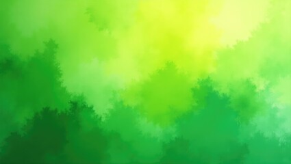 Fototapeta premium Bright yellow-green abstract watercolor pattern. Colorful artistic backdrop for design. Daub, stain, splash, mix, water, paint, liquid. Grunge. Vivid shades.