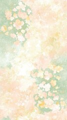 Pastel floral watercolor background, design, texture
