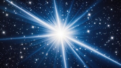 Fototapeta premium Traveling through space at light speed.