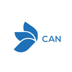 CAN LOGO DESIGN VECTOR TEMPLATE