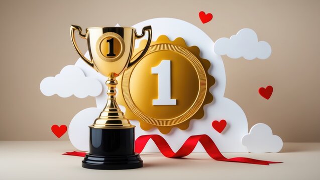 Champion, award, employee, month, winner, high performance, reward, gold medal, prize, recognition, success, victory, leadership, achievement, businessman, badge, trophy, contest, competition, medal.