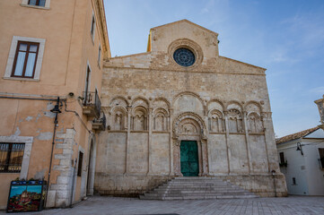Obraz premium Termoli, the Cathedral of Santa Maria della Purificazione 2025