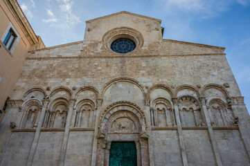 Fototapeta premium Termoli, the Cathedral of Santa Maria della Purificazione 2025