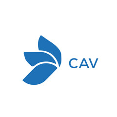 CAV LOGO DESIGN VECTOR TEMPLATE