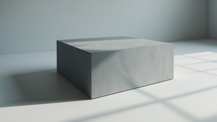 Decorative podium set against a background.