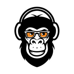 man in headphones