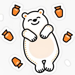 bear with a honey pot
