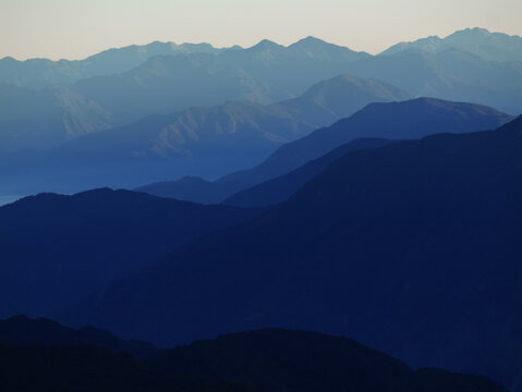Alishan mountain sunrise