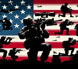 American Soldier Veteran 