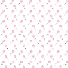 white background with pink dots delicate stylish